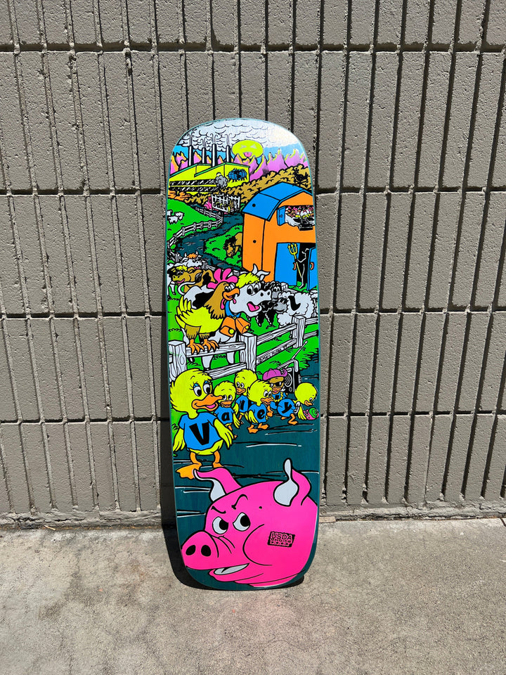 World Industries Mike Vallely Barnyard [Autograph Option] Skateboard Deck