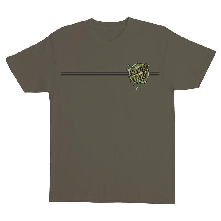 SANTA CRUZ ROSKOPP DESTRUCT DOT STRIPES T-SHIRT