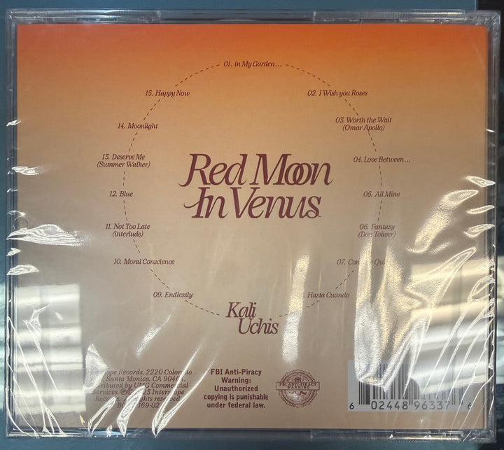 Uchis, Kali - Red Moon In Venus CD