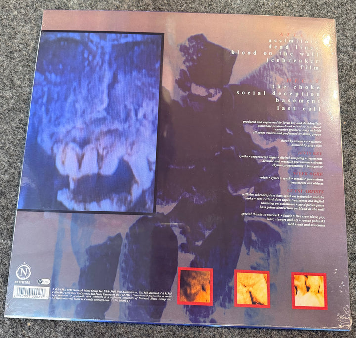 Skinny Puppy - Bites Back Vinyl Record Cover