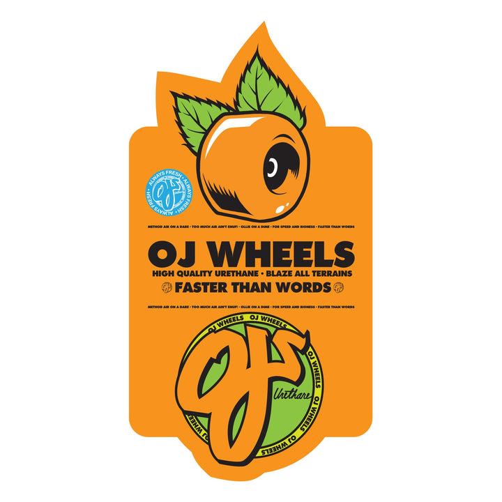 OJ ERIC DRESSEN LAUGH IT UP 58MM 99A SKATEBOARD WHEELS