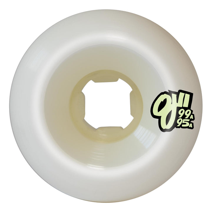 OJ RUSSELL SEXY MERMAID DOUBLE DURO MINI COMBO WHITE 56mm 99a/95a SKATEBOARD WHEELS