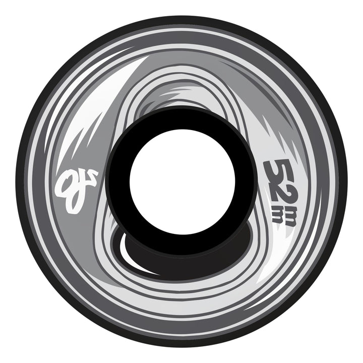 OJ Frozen Energy Keyframe Black 52mm 92a Skateboard Wheels