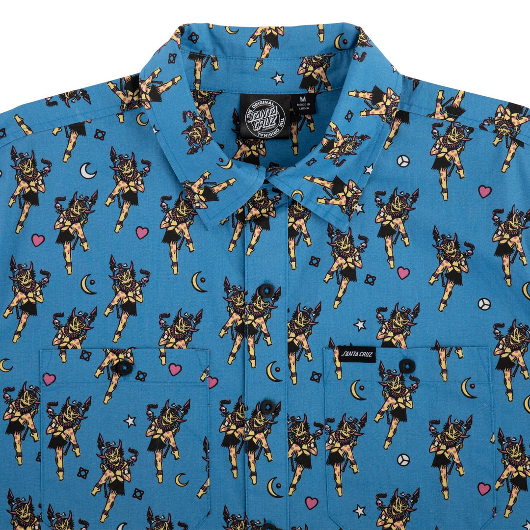 Santa Cruz Salba Witch Doctor Work Shirt