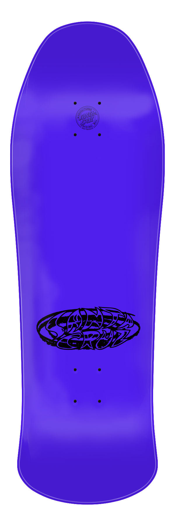 Santa Cruz Street Creep Cobalt Blue Dip 10" Complete Skateboard