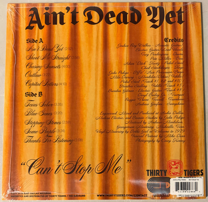 Walker, Joshua Ray - Ain't Dead Yet [Indie] (Pink & Green Mix Viny Vinyl LP Record