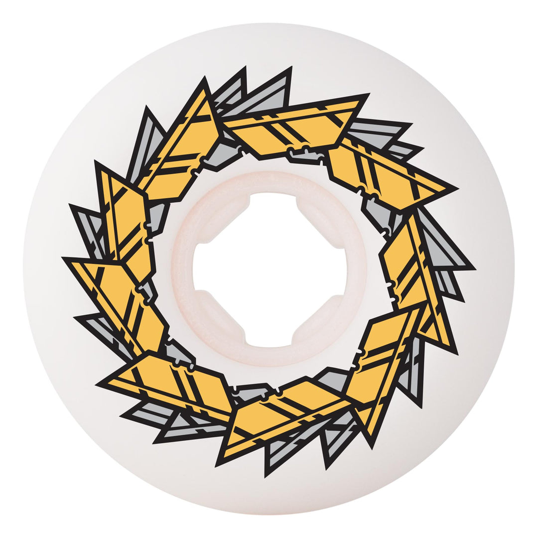 OJ II STREET RAZOR WHITE 58mm 97a SKATEBOARD WHEELS