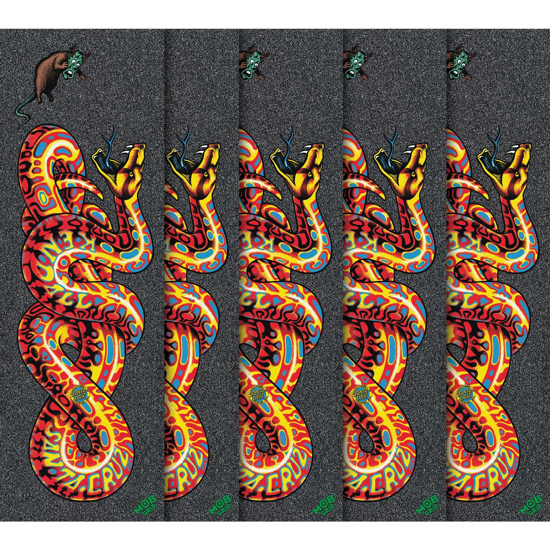 Mob x Santa Cruz Kendall Snake Skateboard Grip Tape – The Dark Slide