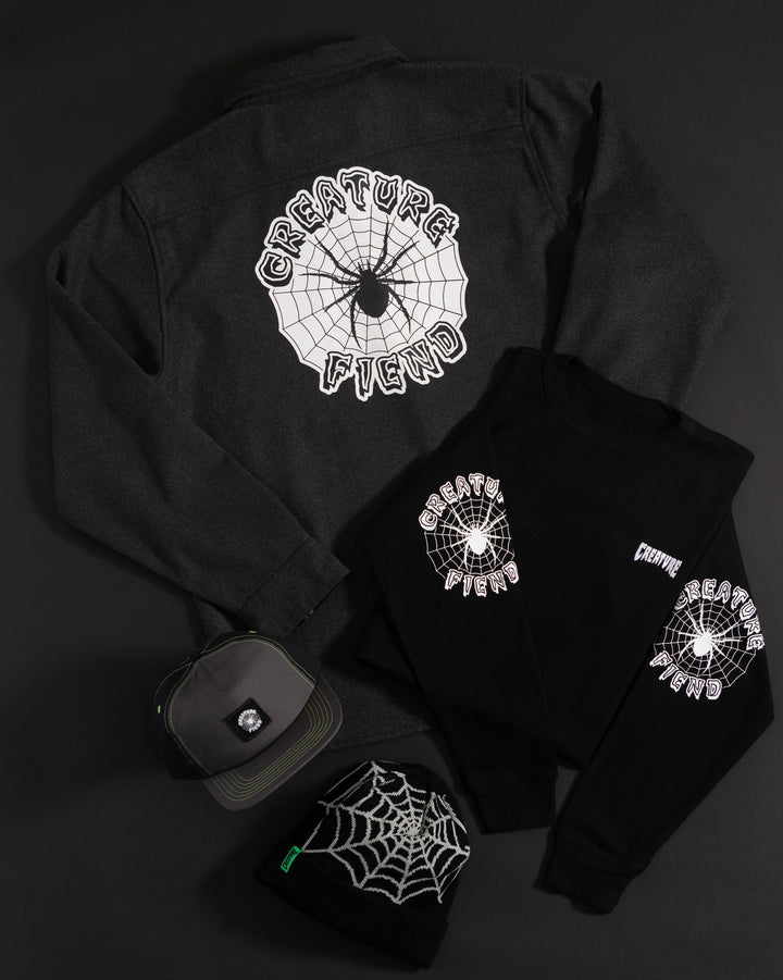 Creature Web L/S Flannel