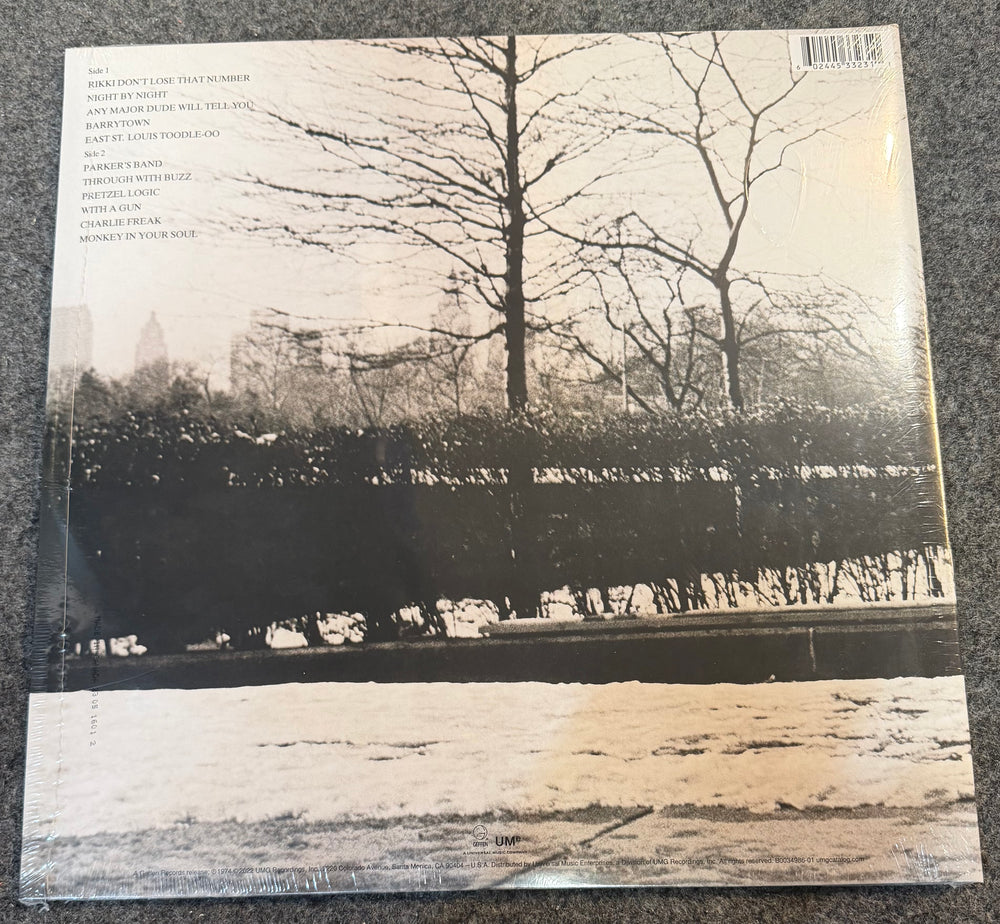 Steely Dan - Pretzel Logic [180G] Back Vinyl Record Cover