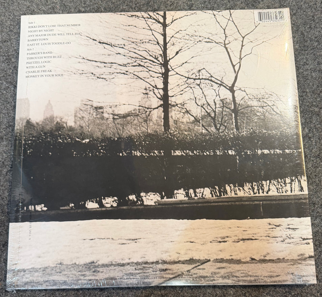 Steely Dan - Pretzel Logic [180G] Back Vinyl Record Cover