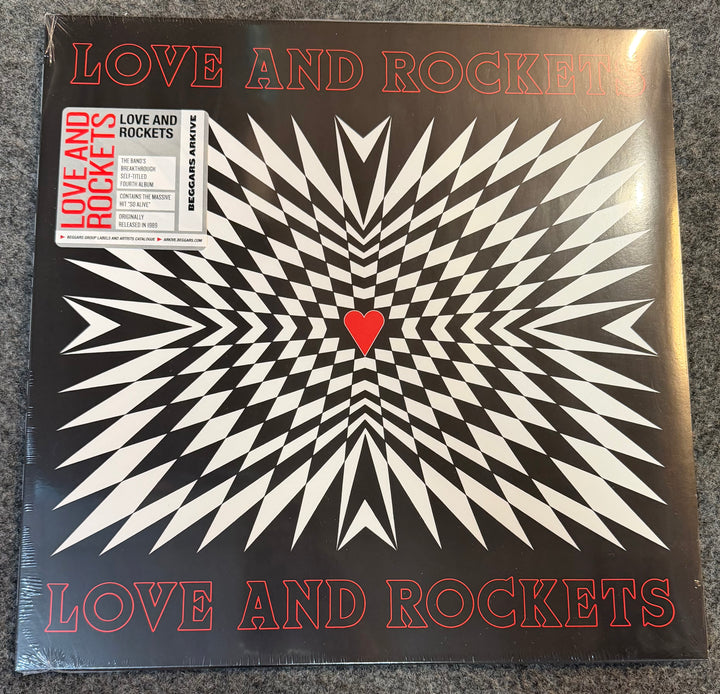 Love And Rockets - Love And Rockets Front Vinyl Record Cover