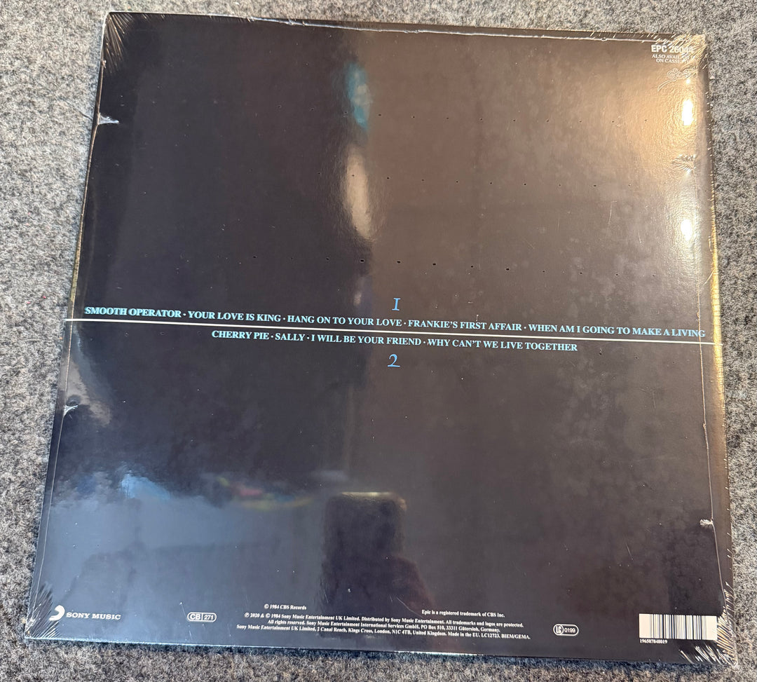 Sade - Diamond Life Back Vinyl Record Cover