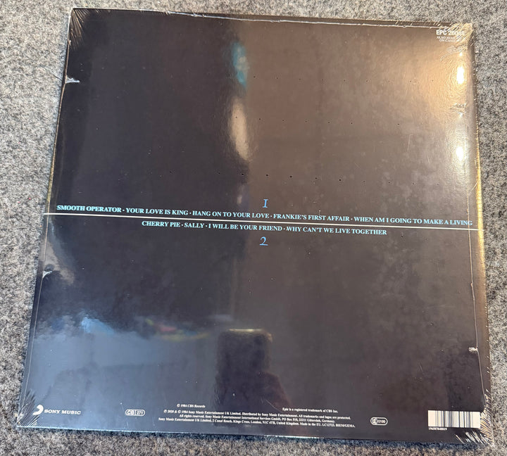 Sade - Diamond Life Back Vinyl Record Cover