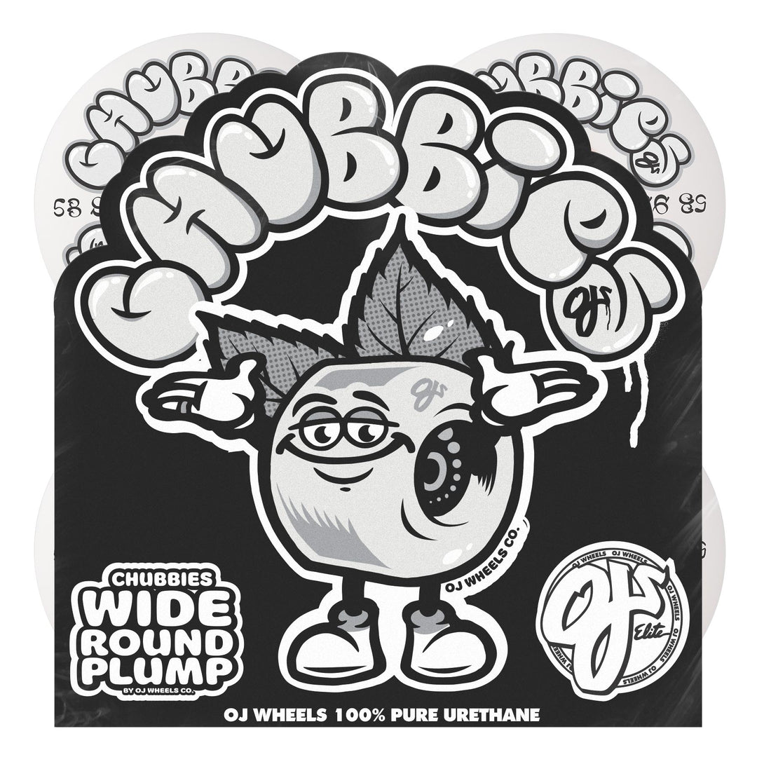 OJ Chubbies Throw Ups 58mm 99a Skateboard Wheels