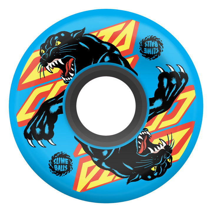 Slime Balls Natas Reissue OG Slime Blue 60mm 78a Skateboard Wheels