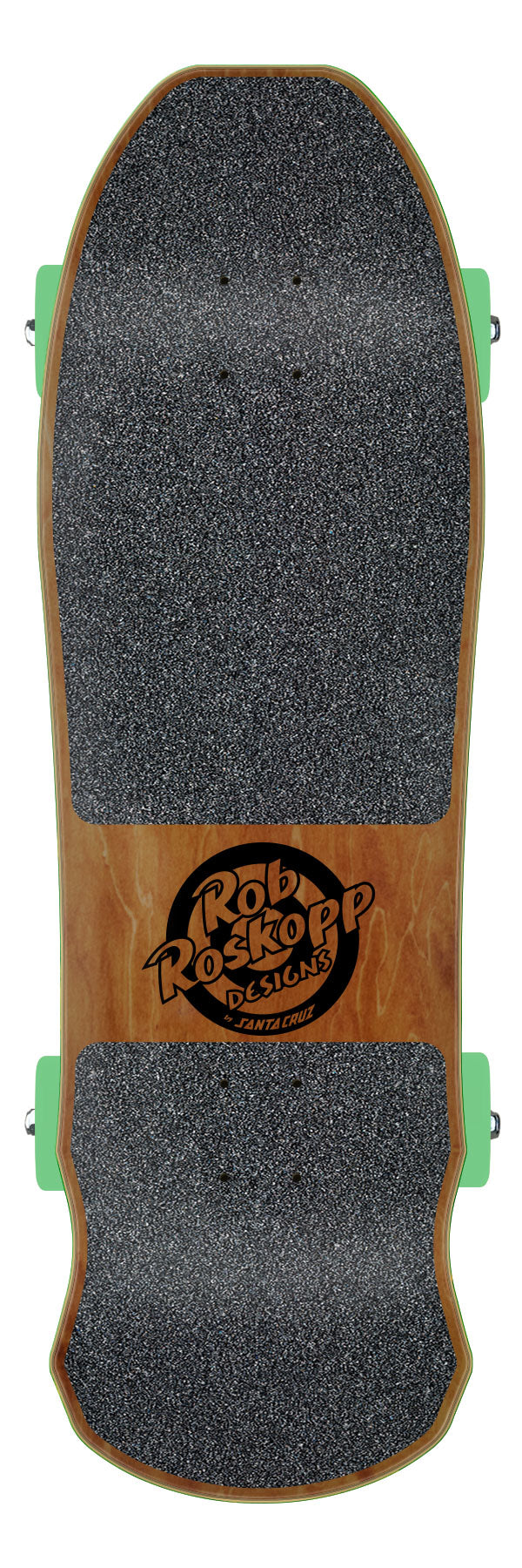 Santa Cruz Roskopp Face 9.5" (Natural) Cruiser Complete Skateboard