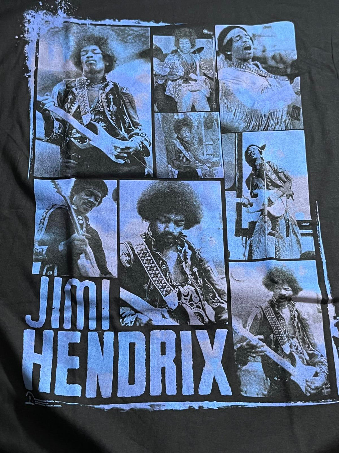 Jimi Hendrix	Photo Montage - Zion Rootswear - XL