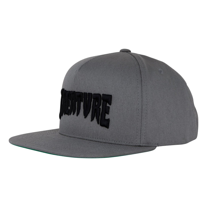 Creature Mono Logo Snapback Structured Hat