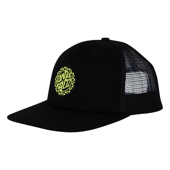 Santa Cruz Malba Crash Dot Unstructured Mesh Trucker Hat
