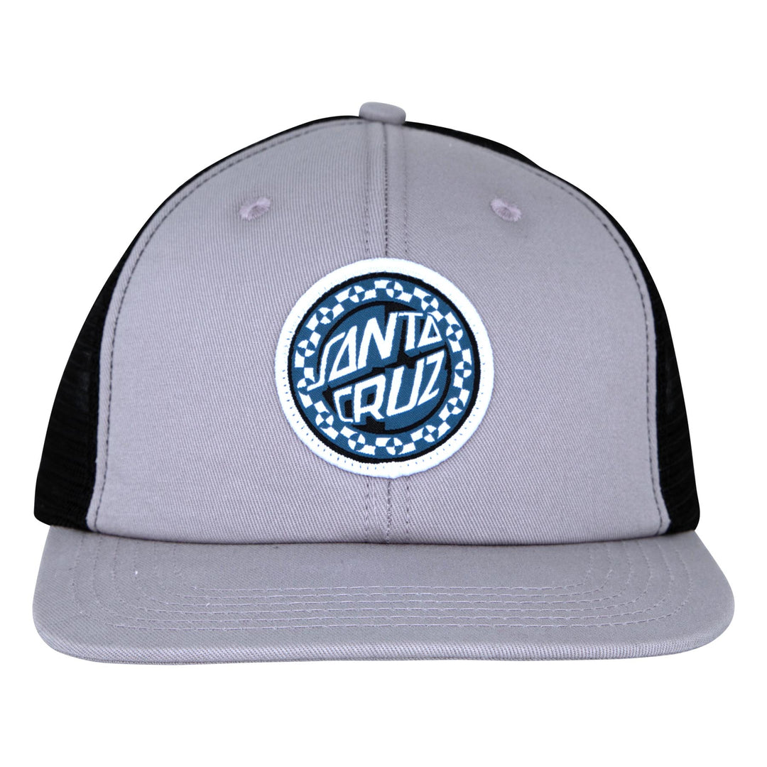 Santa Cruz Malba Crash Dot Unstructured Mesh Trucker Hat