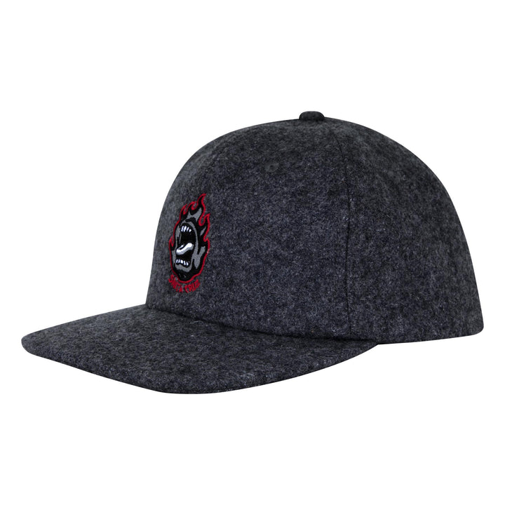 Santa Cruz Screaming Fire Unstructured Snapback Hat