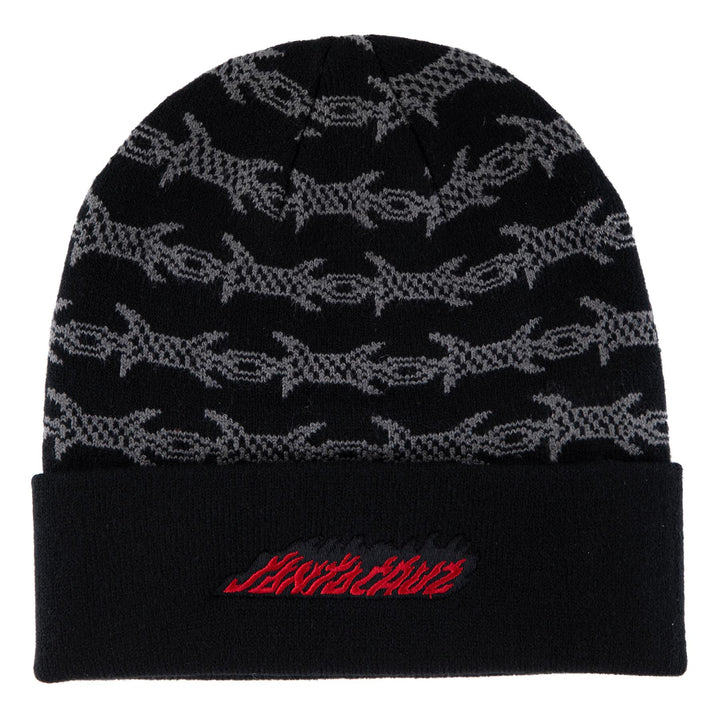 Santa Cruz Wired Flame Dot Long Shoreman Beanie