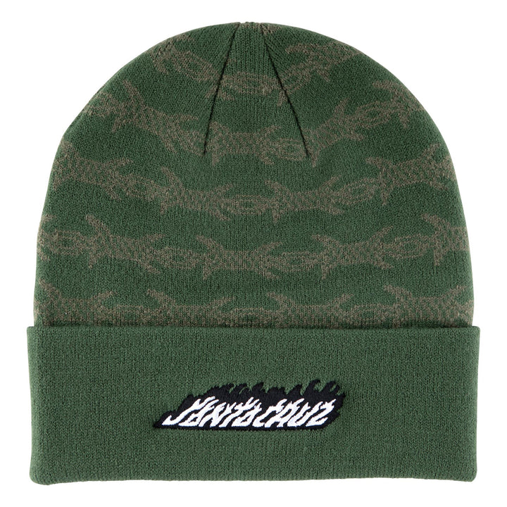 Santa Cruz Wired Flame Dot Long Shoreman Beanie