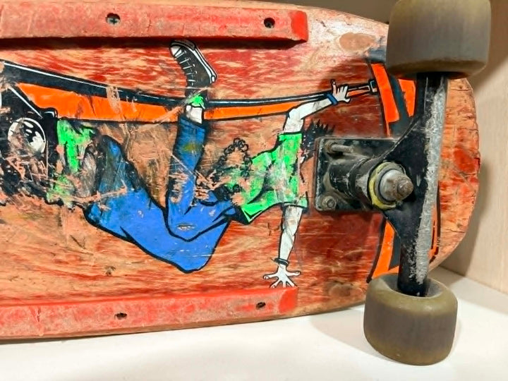 H-Street Matt Hensley "Pole Swinger" Original 80s USED Complete Skateboard