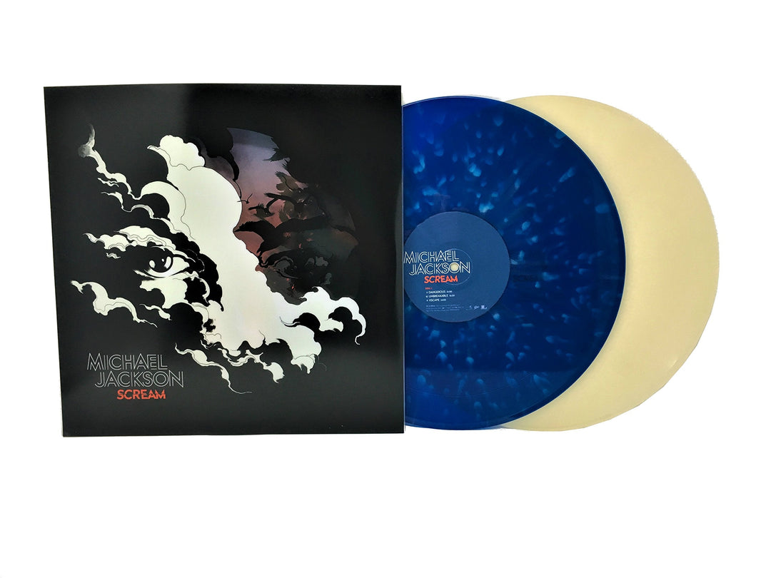 Michael Jackson - Scream (Limited Edition Blue Swirl and Glow in the Dark 2xLP)