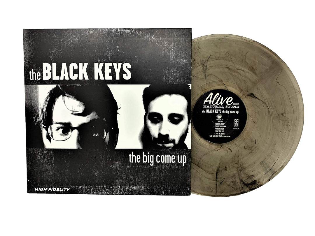 The Black Keys - The Big Come Up (Limited Edition Clear W/ Grey Smoke Colored Vinyl)