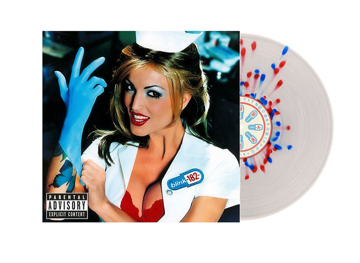 Blink-182 - Enema of the State (Limited Edition Clear with Blue and Red Splatter Vinyl)