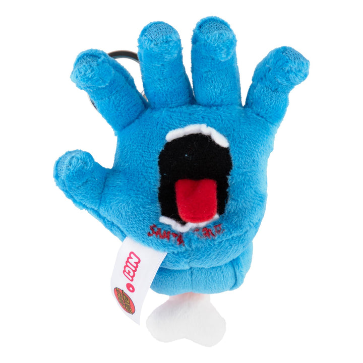 Santa Cruz Screaming Hand Plushie Keychain