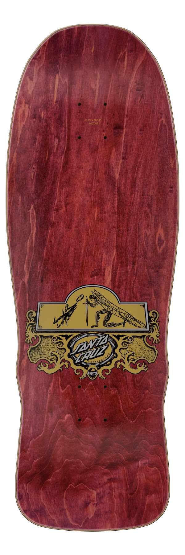 Santa Cruz Winkowski Archangel 10.35" Shaped Skateboard Deck