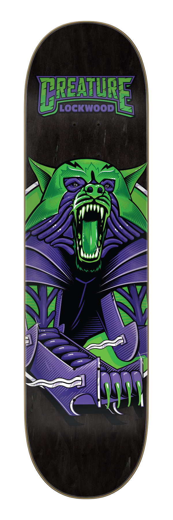 Creature Lockwood Robo Wolf 8.25" Skateboard Deck