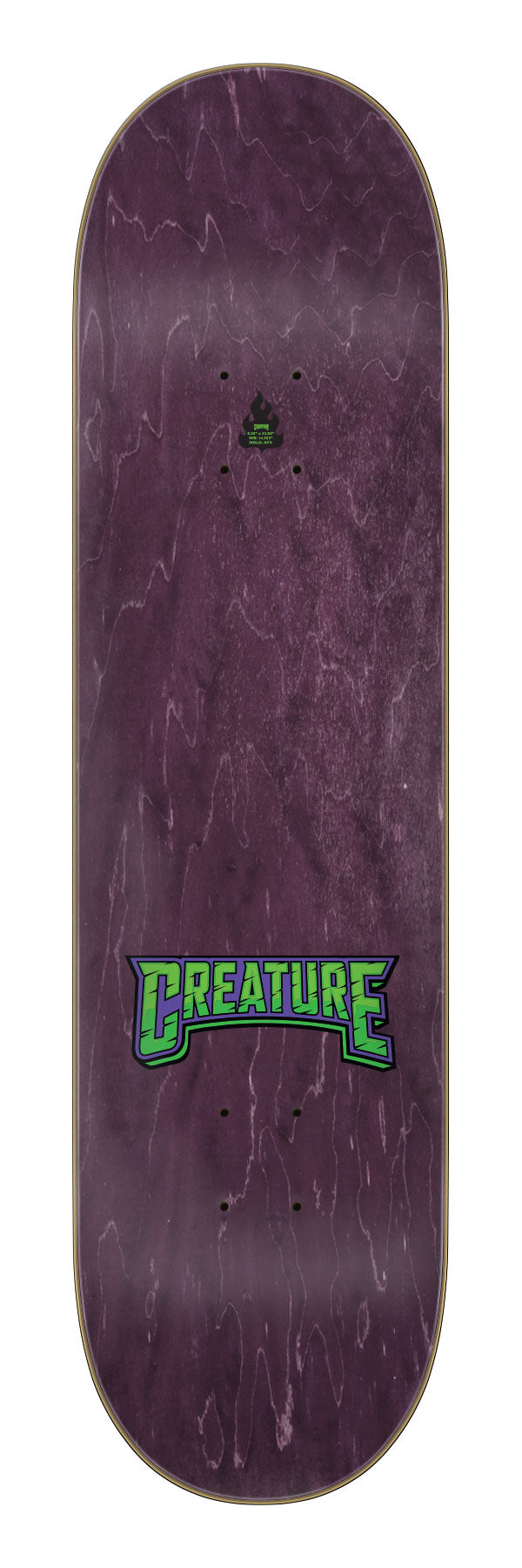 Creature Lockwood Robo Wolf 8.25" Skateboard Deck