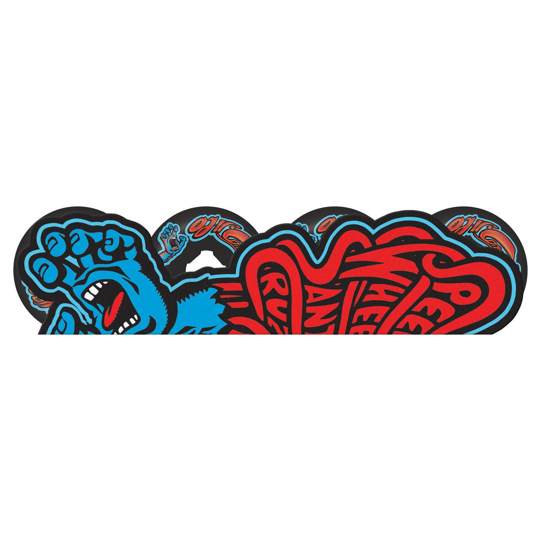 OJ 56mm Screaming Hand Original Black Chubbies 101a Skateboard Wheels