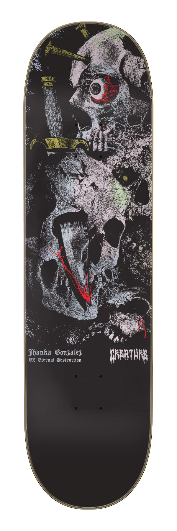 Creature Gonzalez Mortem 8.375" VX Skateboard Deck