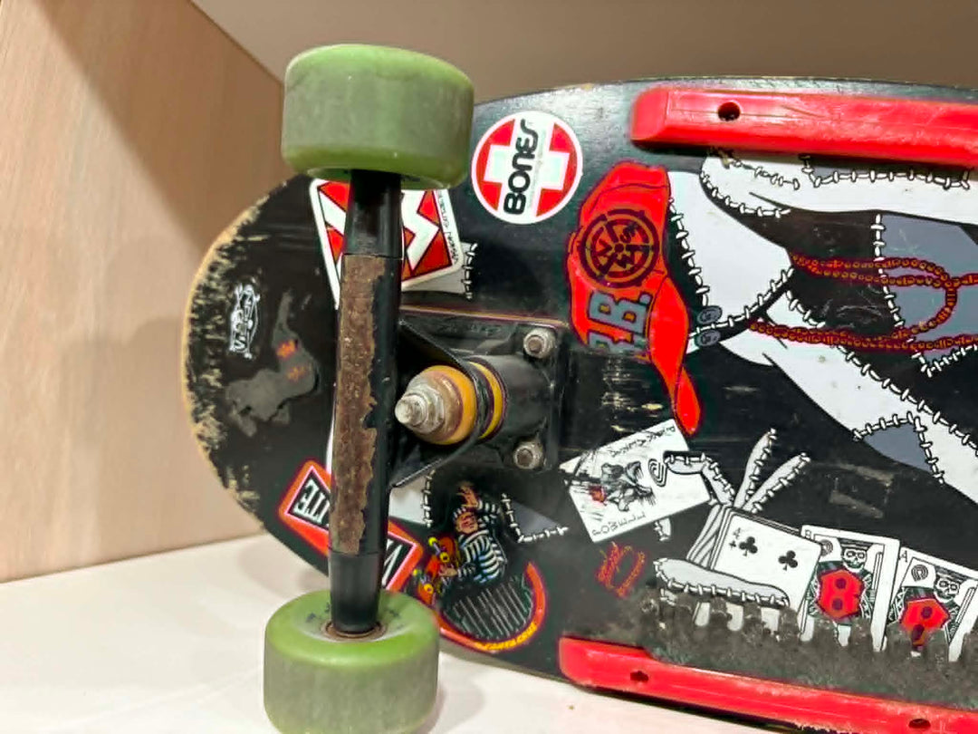 Powell Peralta Ray Barbee Ragdoll Black Original 80s USED Complete Skateboard