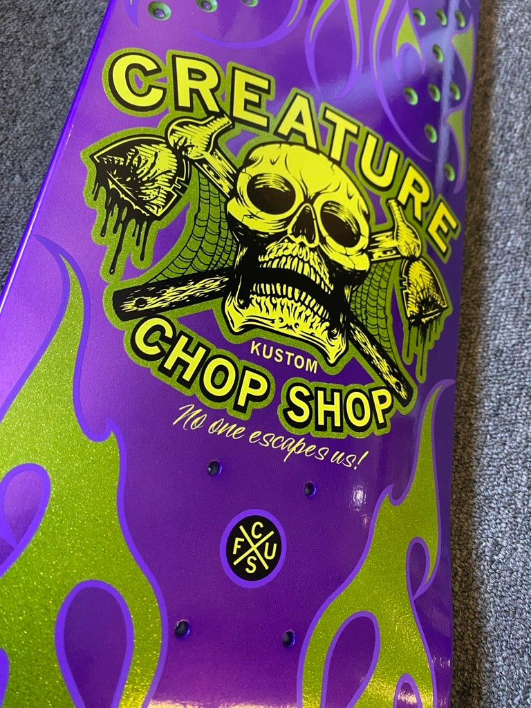 CREATURE "Shop Flame" 8.5" SKATEBOARD DECK