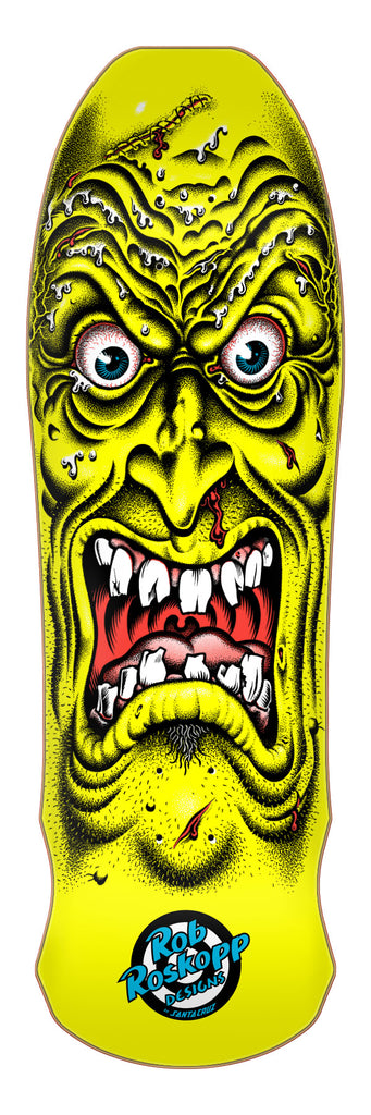 Pre-Order** SANTA CRUZ ROB ROSKOPP FACE YELLOW 9.5