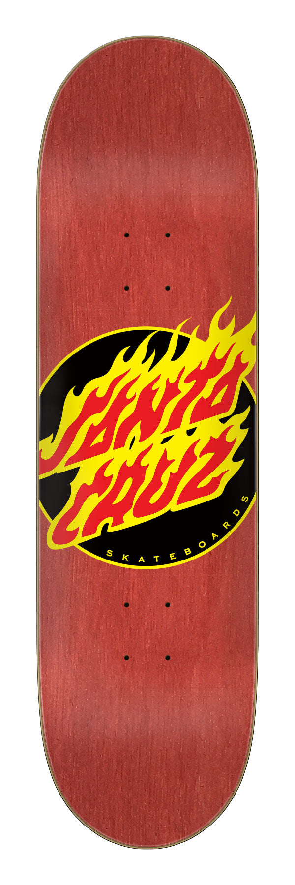 Santa Cruz Flame Dot 7.25" Skateboard Deck