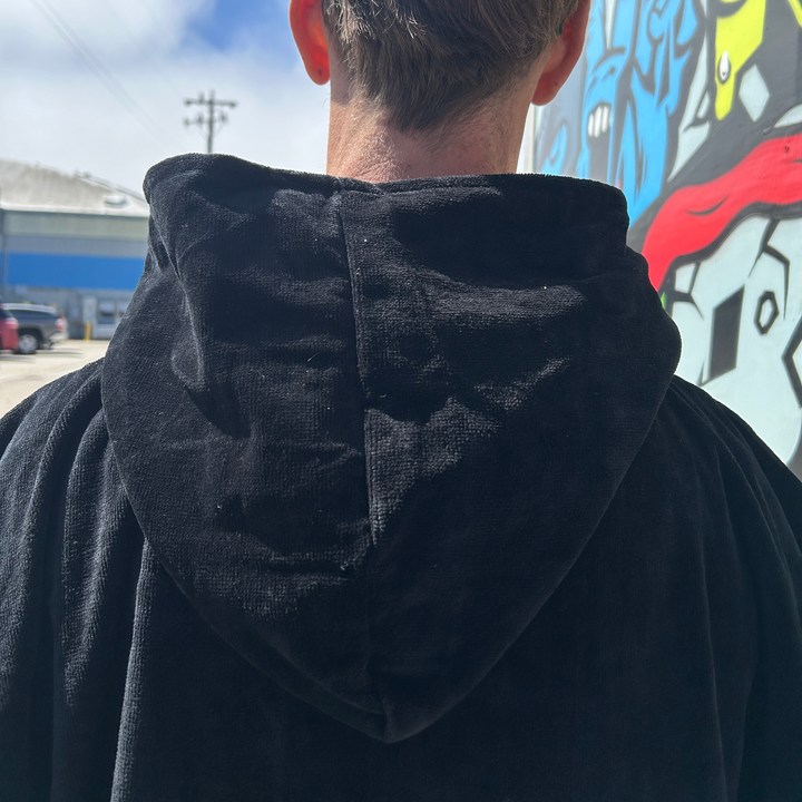 Santa Cruz Classic Dot Hooded 32.5" X 51.5" Beach Towel