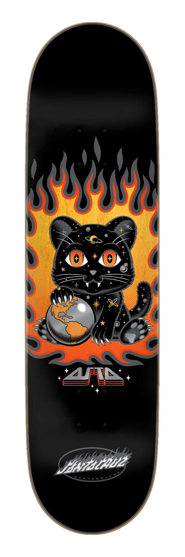 Santa Cruz Tom Asta Space Kitten Twin Pro 8.2" Skateboard Deck
