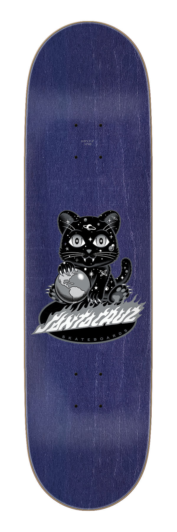 Santa Cruz Tom Asta Space Kitten Twin Pro 8.2" Skateboard Deck