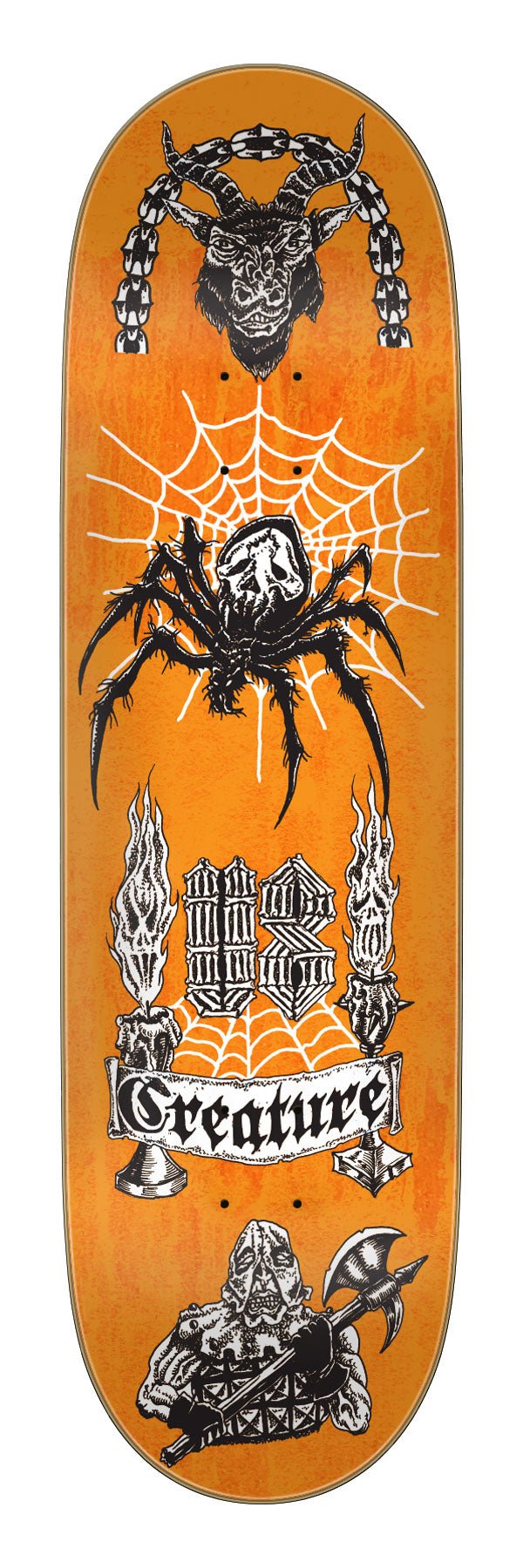 Creature Collin Provost Creach Us Pro 8.8" Stumps Skateboard Deck