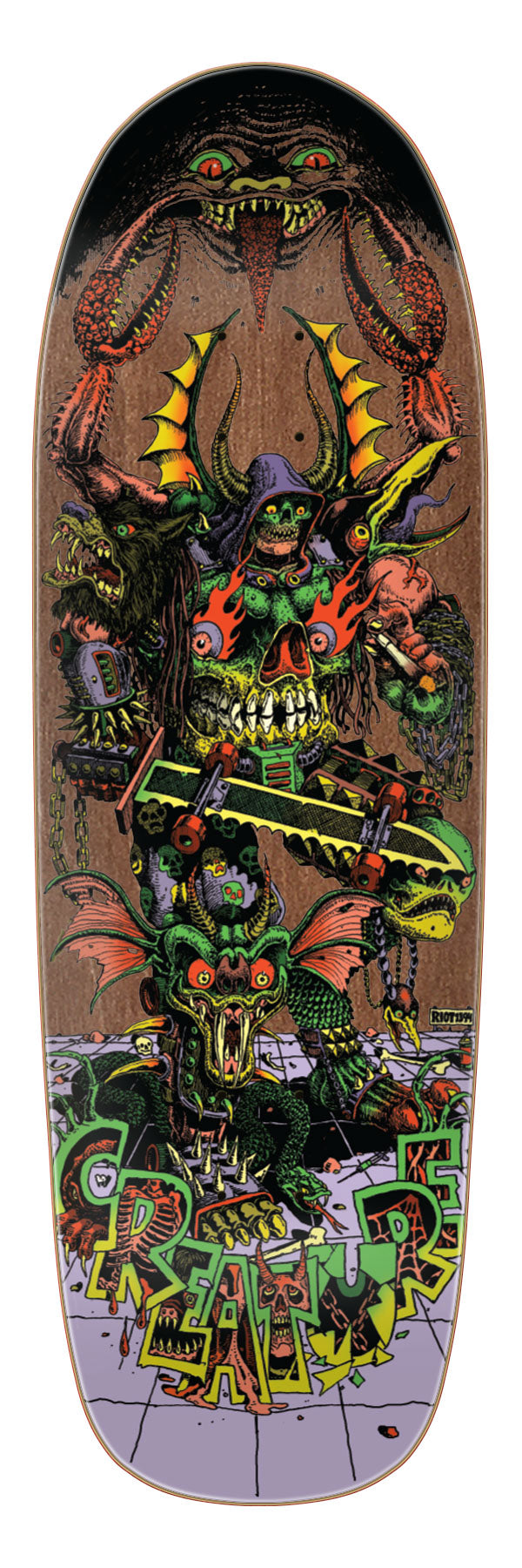 Creature Hallucination Beast 9.55" Skateboard Deck