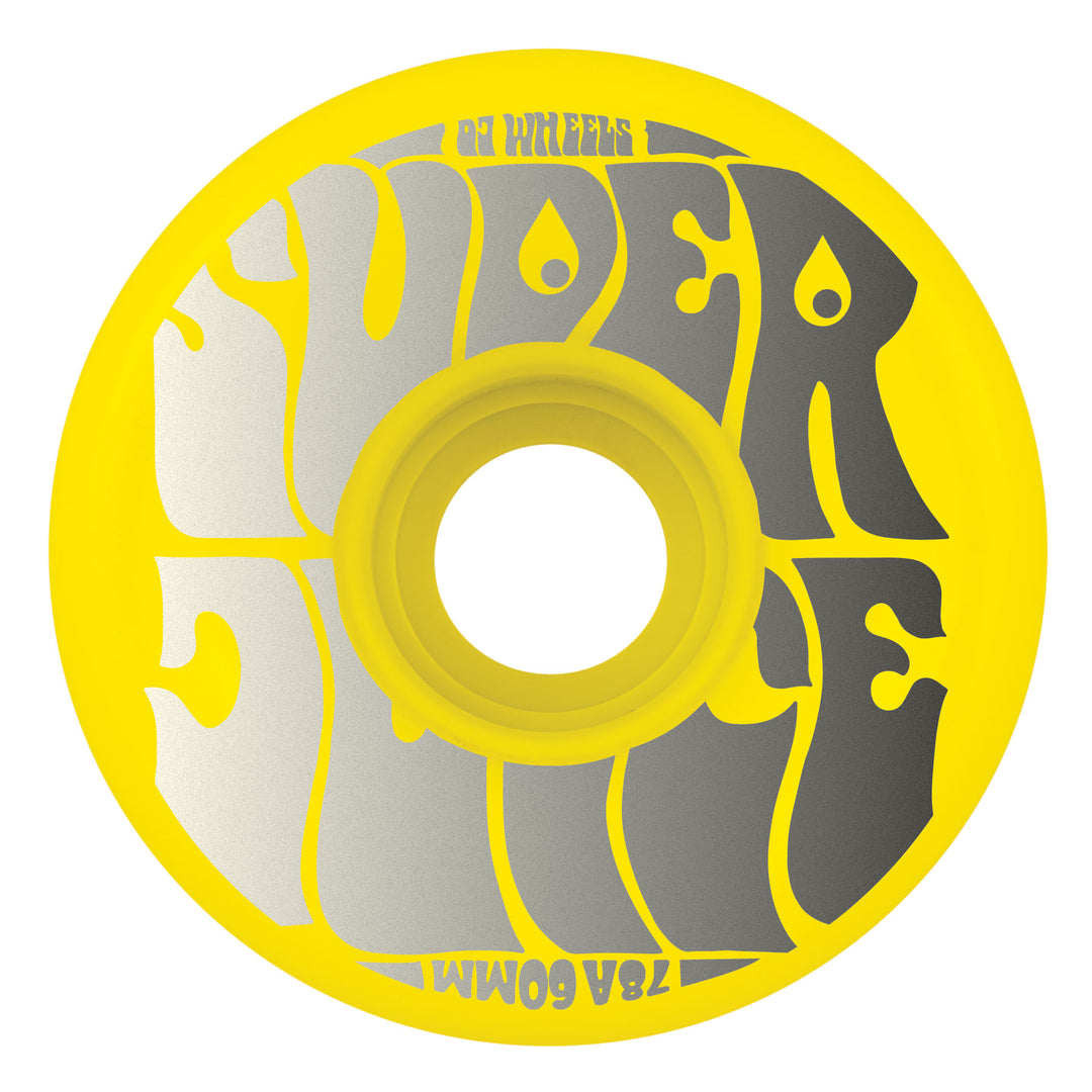 OJ Super Juice Neon Yellow 60mm 78a Skateboard Wheels