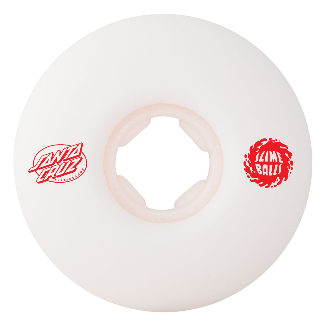 Slime Balls Kendall End of the World Chubbies White 56mm 99a Skateboard Wheels