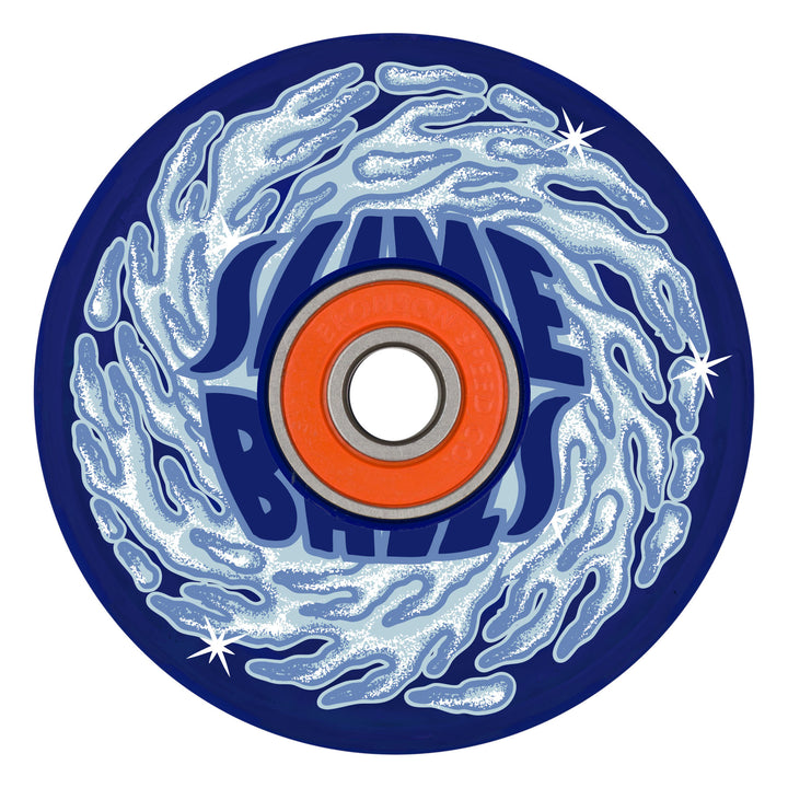 Slime Balls Ice Light Ups OG Slime Blue 66mm 78a Skateboard Wheels